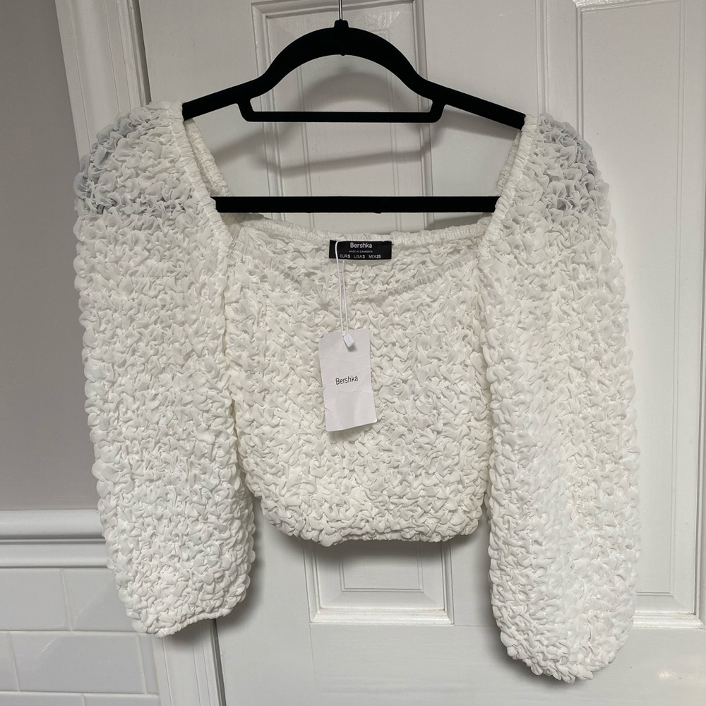 Berksha crop blouse